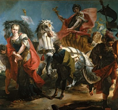 The Triumph of Marcus Aurelius by Giovanni Domenico Tiepolo
